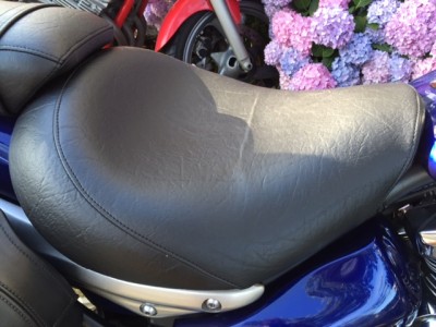 Nieuwe zadel overtrek